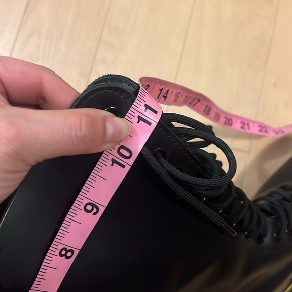 1914 SMOOTH LEATHER HIGH LACE-UP BOOTS - Picture 16 of 16